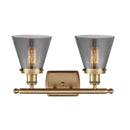 Innovations Lighting Small Cone 2 Light Bath Vanity Light Part Of The Ballston Collection 916-2W-BB-G63