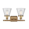 Innovations Lighting Small Cone 2 Light Bath Vanity Light Part Of The Ballston Collection 916-2W-BB-G64