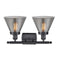 Innovations Lighting Large Cone 2 Light Bath Vanity Light Part Of The Ballston Collection 916-2W-BK-G43-LED