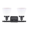 Innovations Lighting Small Cone 2 Light Bath Vanity Light Part Of The Ballston Collection 916-2W-BK-G61