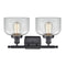 Innovations Lighting Large Bell 2 Light Bath Vanity Light Part Of The Ballston Collection 916-2W-BK-G72-LED