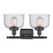 Innovations Lighting Large Bell 2 Light Bath Vanity Light Part Of The Ballston Collection 916-2W-BK-G74-LED