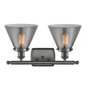 Innovations Lighting Large Cone 2 Light Bath Vanity Light Part Of The Ballston Collection 916-2W-OB-G43-LED