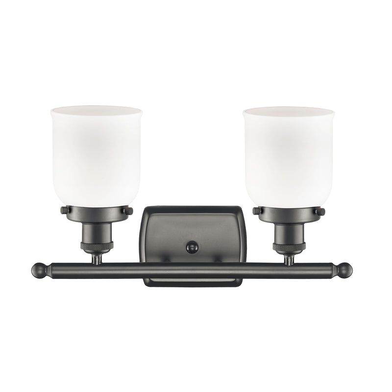 Innovations Lighting Small Bell 2 Light Bath Vanity Light Part Of The Ballston Collection 916-2W-OB-G51-LED