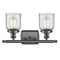 Innovations Lighting Small Bell 2 Light Bath Vanity Light Part Of The Ballston Collection 916-2W-OB-G52-LED