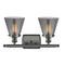 Innovations Lighting Small Cone 2 Light Bath Vanity Light Part Of The Ballston Collection 916-2W-OB-G63-LED