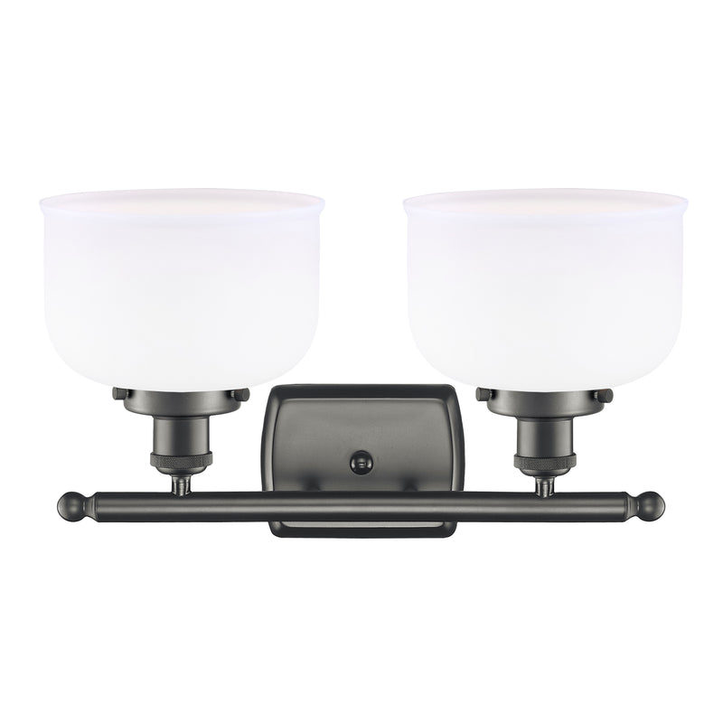 Innovations Lighting Large Bell 2 Light Bath Vanity Light Part Of The Ballston Collection 916-2W-OB-G71-LED