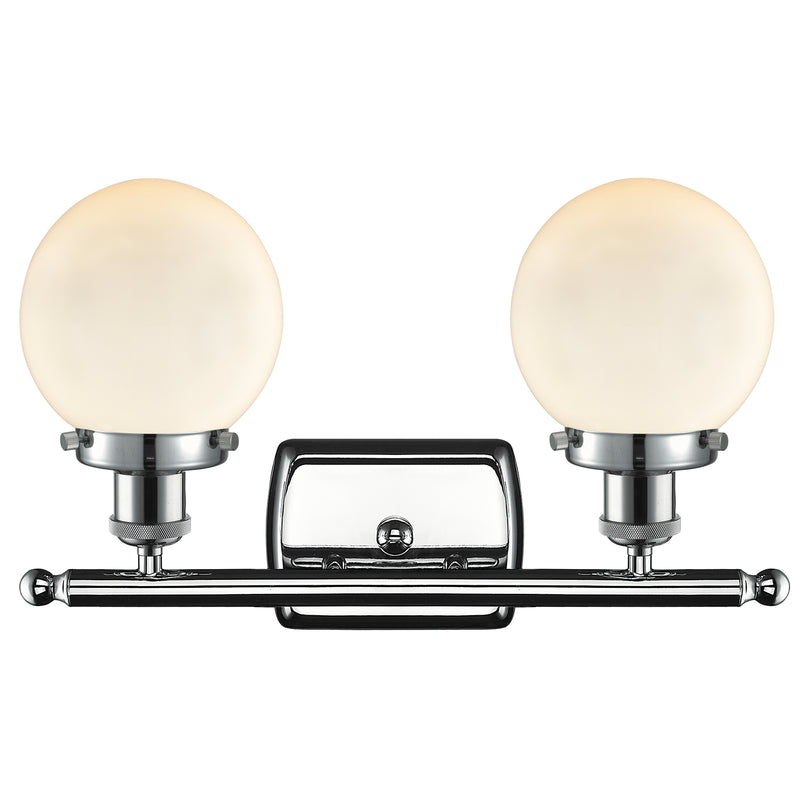 Innovations Lighting Beacon 2 Light 16" Bath Vanity Light 916-2W-PC-G201-6-LED