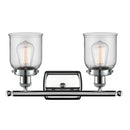 Innovations Lighting Small Bell 2 Light Bath Vanity Light Part Of The Ballston Collection 916-2W-PC-G52-LED