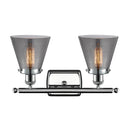 Innovations Lighting Small Cone 2 Light Bath Vanity Light Part Of The Ballston Collection 916-2W-PC-G63