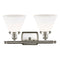 Innovations Lighting Large Cone 2 Light Bath Vanity Light Part Of The Ballston Collection 916-2W-SN-G41-LED