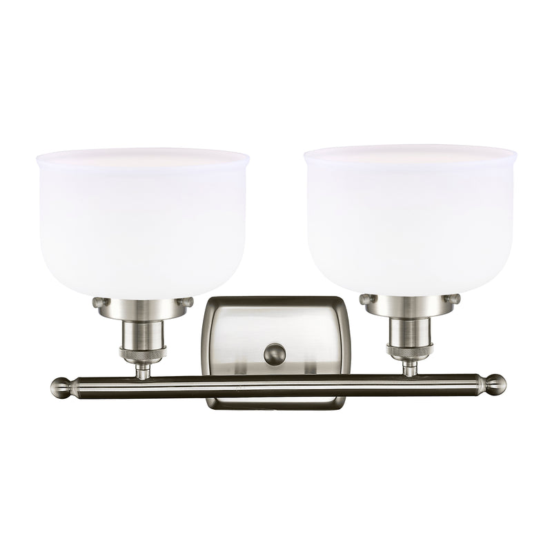 Innovations Lighting Large Bell 2 Light Bath Vanity Light Part Of The Ballston Collection 916-2W-SN-G71-LED