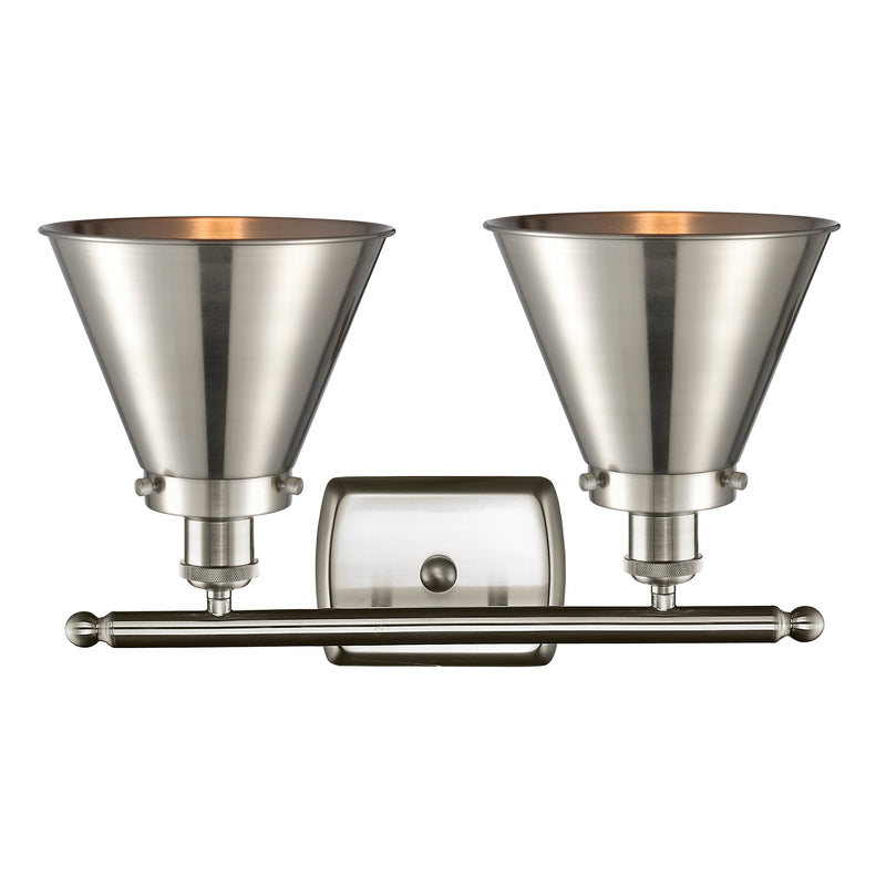 Innovations Lighting Appalachian 2 Light Bath Vanity Light Part Of The Ballston Collection 916-2W-SN-M13-SN