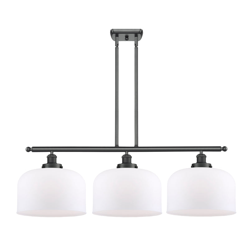 Bell Island Light shown in the Matte Black finish with a Matte White shade