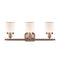 Innovations Lighting Small Bell 3 Light Bath Vanity Light Part Of The Ballston Collection 916-3W-AC-G51-LED