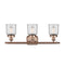 Innovations Lighting Small Bell 3 Light Bath Vanity Light Part Of The Ballston Collection 916-3W-AC-G52-LED