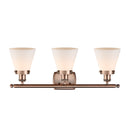 Innovations Lighting Small Cone 3 Light Bath Vanity Light Part Of The Ballston Collection 916-3W-AC-G61-LED