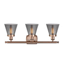 Innovations Lighting Small Cone 3 Light Bath Vanity Light Part Of The Ballston Collection 916-3W-AC-G63