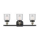 Innovations Lighting Small Bell 3 Light Bath Vanity Light Part Of The Ballston Collection 916-3W-BAB-G52-LED