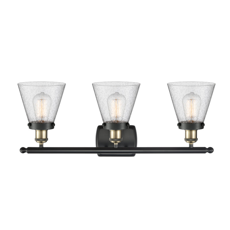 Innovations Lighting Small Cone 3 Light Bath Vanity Light Part Of The Ballston Collection 916-3W-BAB-G64