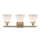 Innovations Lighting Large Cone 3 Light Bath Vanity Light Part Of The Ballston Collection 916-3W-BB-G41-LED