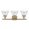 Innovations Lighting Large Cone 3 Light Bath Vanity Light Part Of The Ballston Collection 916-3W-BB-G44-LED