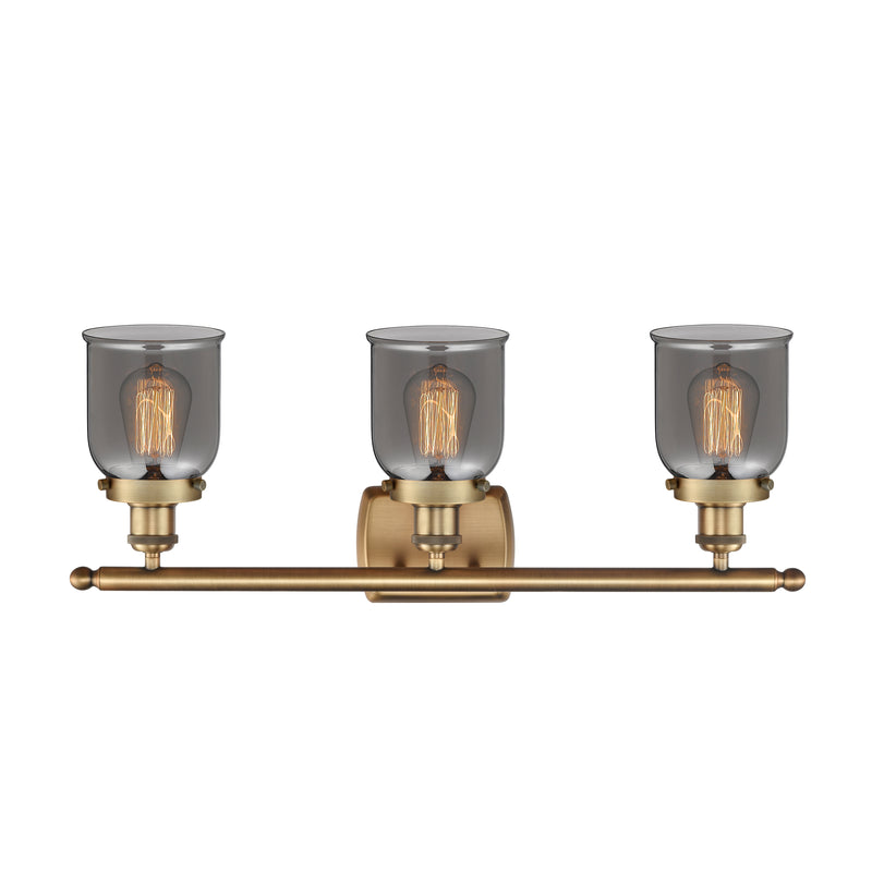 Innovations Lighting Small Bell 3 Light Bath Vanity Light Part Of The Ballston Collection 916-3W-BB-G53-LED