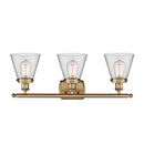 Innovations Lighting Small Cone 3 Light Bath Vanity Light Part Of The Ballston Collection 916-3W-BB-G62-LED