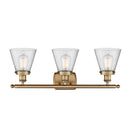 Innovations Lighting Small Cone 3 Light Bath Vanity Light Part Of The Ballston Collection 916-3W-BB-G64