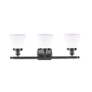 Innovations Lighting Small Cone 3 Light Bath Vanity Light Part Of The Ballston Collection 916-3W-BK-G61