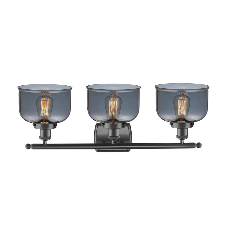 Innovations Lighting Large Bell 3 Light Bath Vanity Light Part Of The Ballston Collection 916-3W-BK-G73-LED