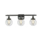 Beacon Bath Vanity Light shown in the Oil Rubbed Bronze finish with a Clear shade