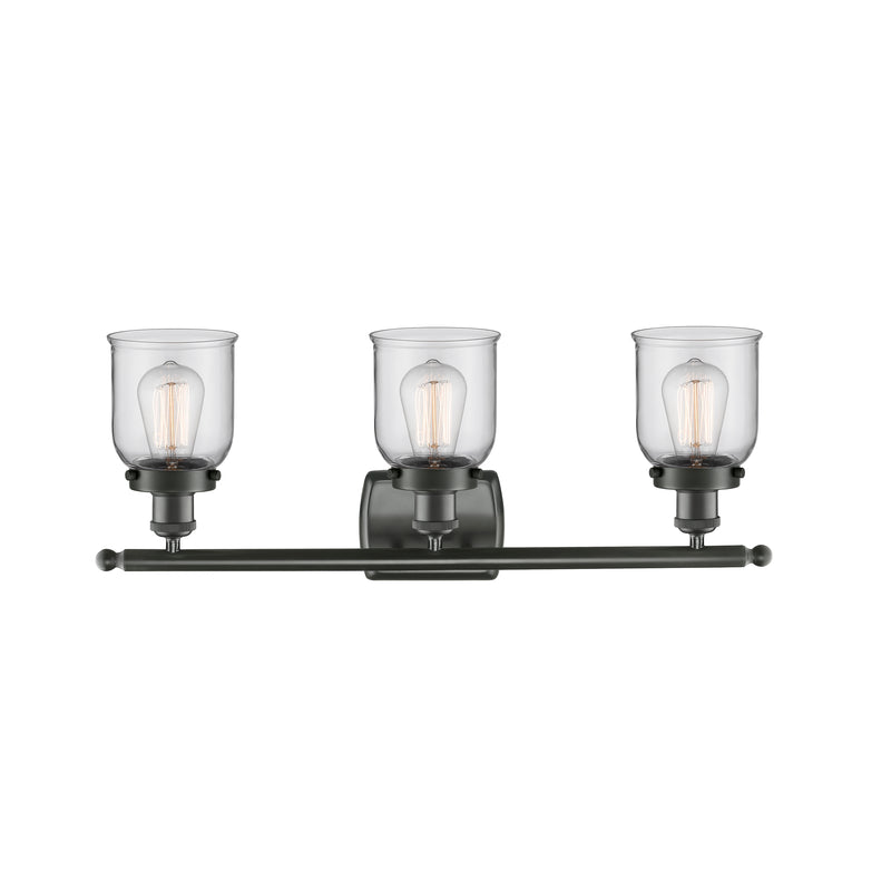 Innovations Lighting Small Bell 3 Light Bath Vanity Light Part Of The Ballston Collection 916-3W-OB-G52-LED