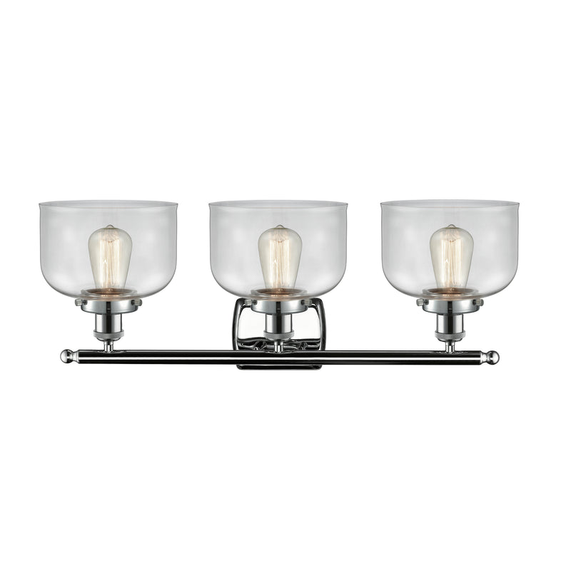 Innovations Lighting Large Bell 3 Light Bath Vanity Light Part Of The Ballston Collection 916-3W-PC-G72-LED