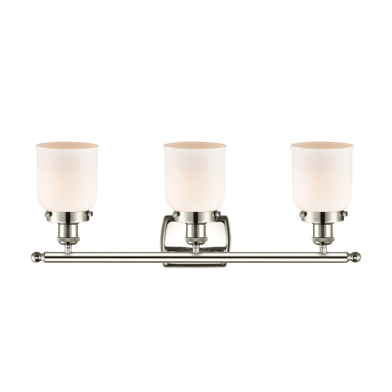 Innovations Lighting Small Bell 3 Light Bath Vanity Light Part Of The Ballston Collection 916-3W-PN-G51-LED