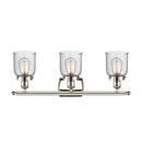 Innovations Lighting Small Bell 3 Light Bath Vanity Light Part Of The Ballston Collection 916-3W-PN-G54-LED