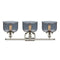 Innovations Lighting Large Bell 3 Light Bath Vanity Light Part Of The Ballston Collection 916-3W-PN-G73-LED