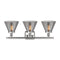 Innovations Lighting Large Cone 3 Light Bath Vanity Light Part Of The Ballston Collection 916-3W-SN-G43-LED