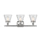 Innovations Lighting Small Cone 3 Light Bath Vanity Light Part Of The Ballston Collection 916-3W-SN-G64