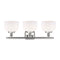 Innovations Lighting Large Bell 3 Light Bath Vanity Light Part Of The Ballston Collection 916-3W-SN-G71-LED