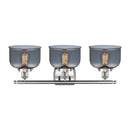 Innovations Lighting Large Bell 3 Light Bath Vanity Light Part Of The Ballston Collection 916-3W-SN-G73-LED