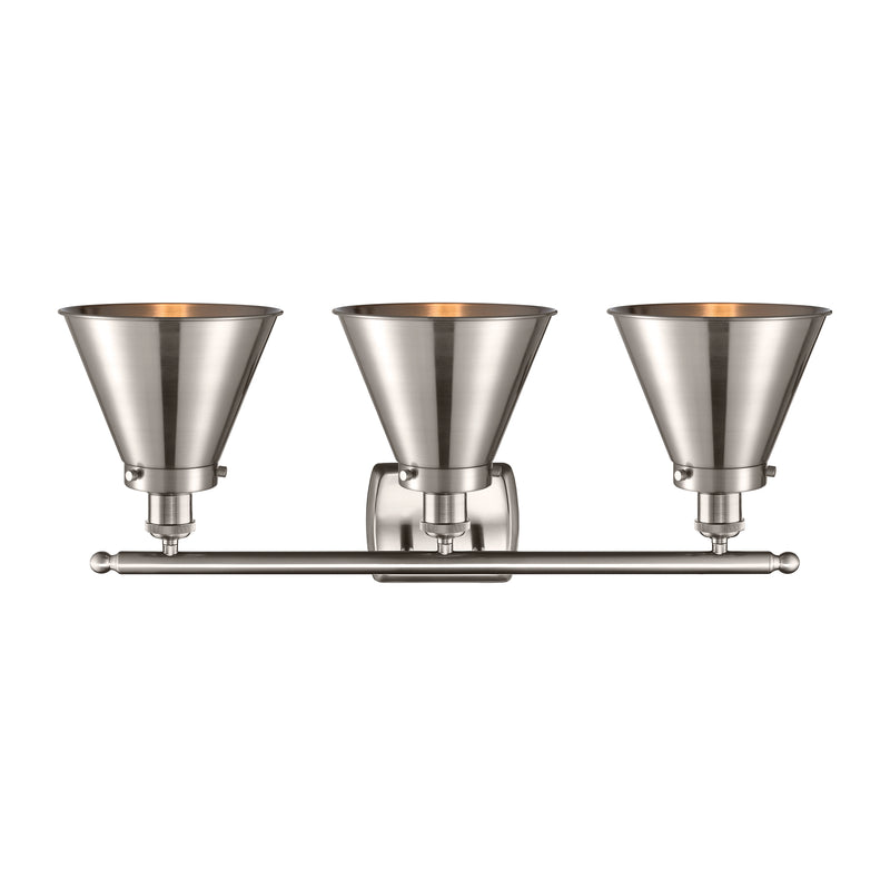 Innovations Lighting Appalachian 3 Light Bath Vanity Light Part Of The Ballston Collection 916-3W-SN-M13-SN-LED