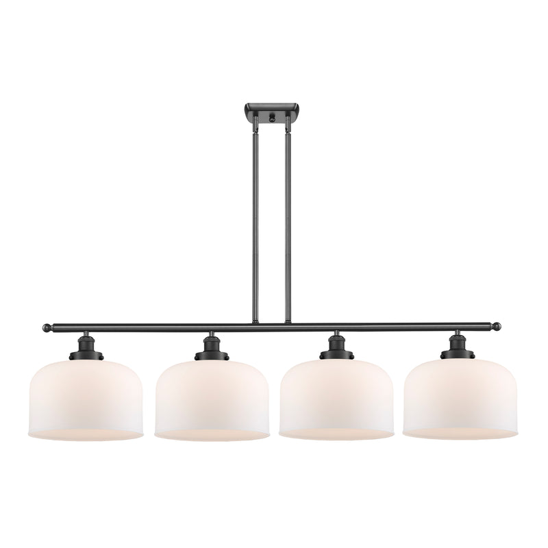 Bell Island Light shown in the Matte Black finish with a Matte White shade