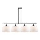 Bell Island Light shown in the Matte Black finish with a Matte White shade