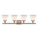 Innovations Lighting Large Cone 4 Light Bath Vanity Light Part Of The Ballston Collection 916-4W-AC-G41-LED