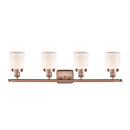 Innovations Lighting Small Bell 4 Light Bath Vanity Light Part Of The Ballston Collection 916-4W-AC-G51-LED