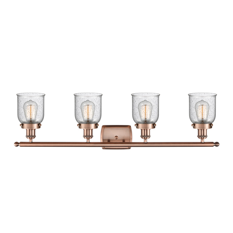 Innovations Lighting Small Bell 4 Light Bath Vanity Light Part Of The Ballston Collection 916-4W-AC-G54-LED