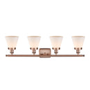 Innovations Lighting Small Cone 4 Light Bath Vanity Light Part Of The Ballston Collection 916-4W-AC-G61