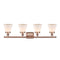 Innovations Lighting Small Cone 4 Light Bath Vanity Light Part Of The Ballston Collection 916-4W-AC-G61