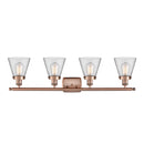 Innovations Lighting Small Cone 4 Light Bath Vanity Light Part Of The Ballston Collection 916-4W-AC-G62